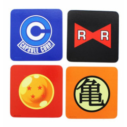 DRAGON BALL Z 4-PIECE COASTER SET