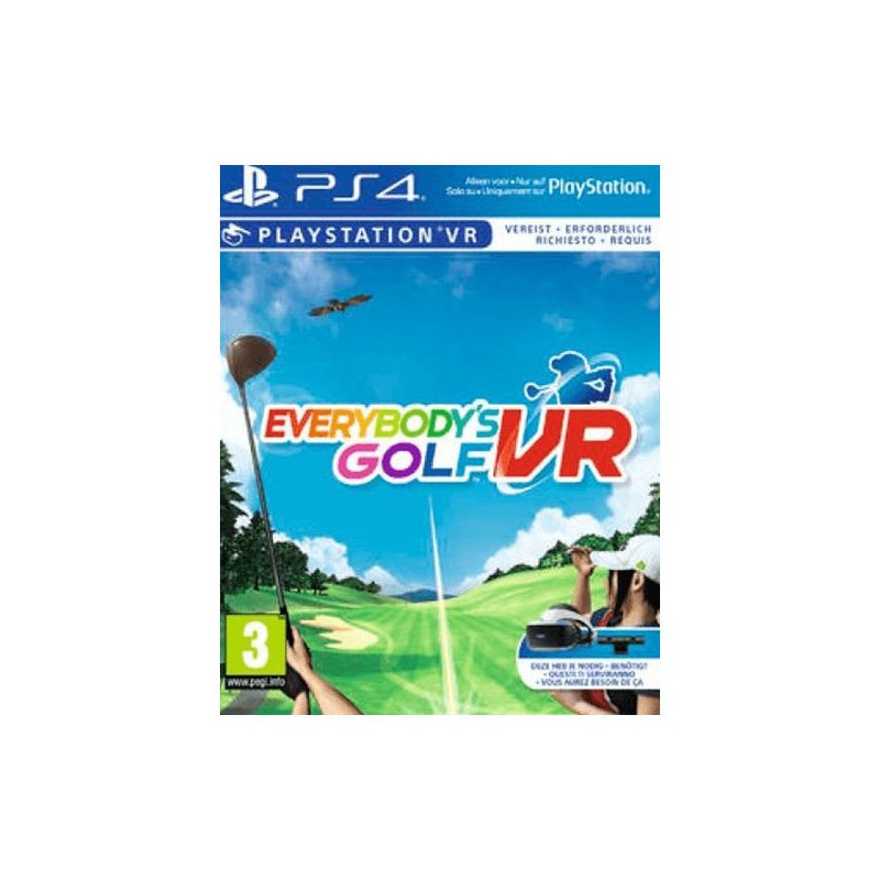 EVERYBODY S GOLF VR PS4