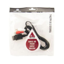 CABLE VIDEO AV POUR SNES/N64/GC - 900150