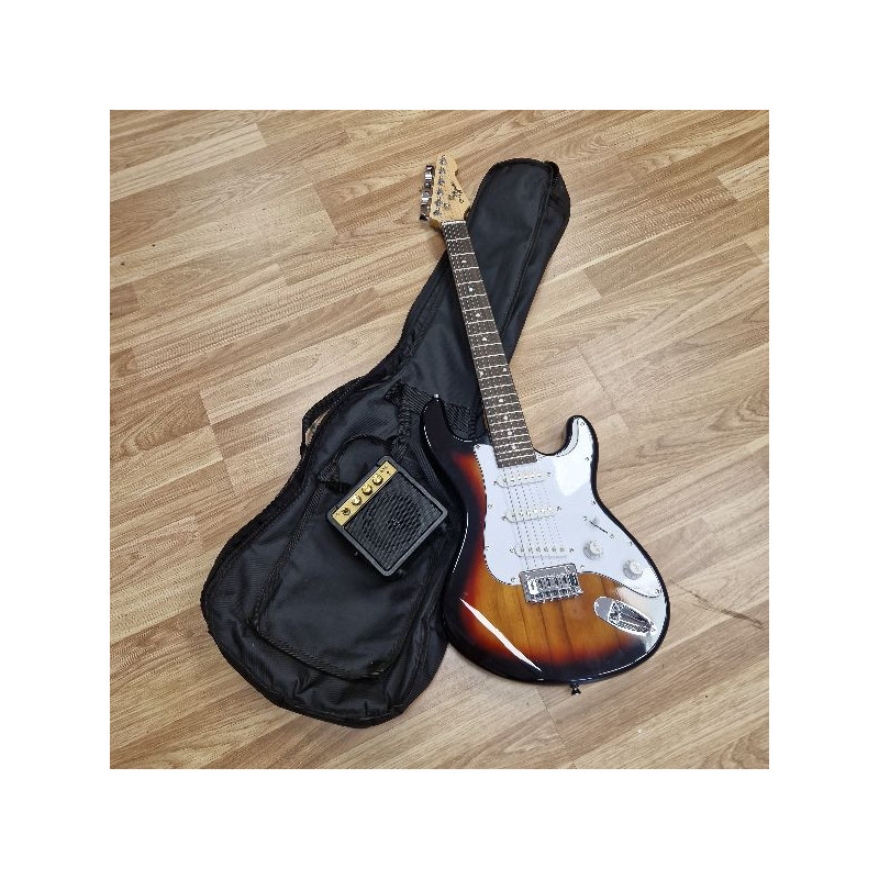 PACK GUITARE ELECTRIQUE + AMPLI GEAR4MUSIC ENFANT OCC