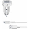 CHARGEUR RAPIDE VOITURE USB-C KIT 15W