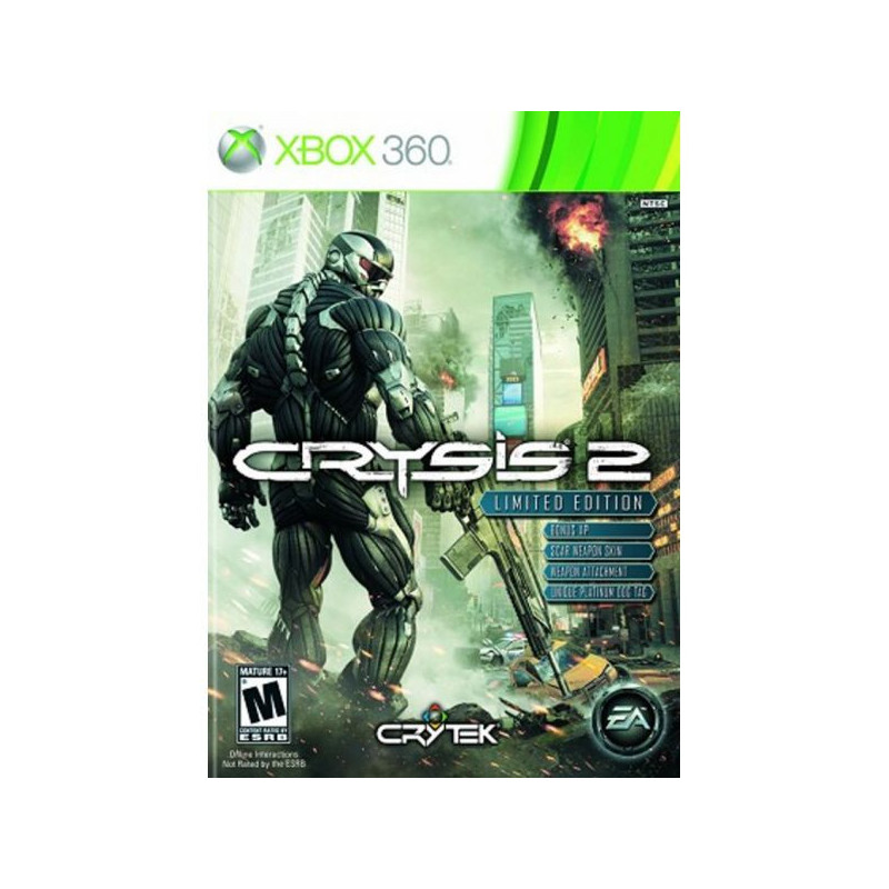 CRYSIS 2 LIMITED EDITION XBOX 360