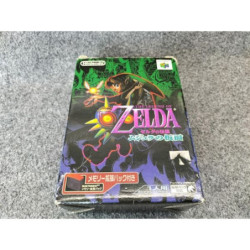 ZELDA MAJORA S MASK NINTENDO 64 JAPANESE VERSION N64 JAPAN WITH BOX USED F S JP