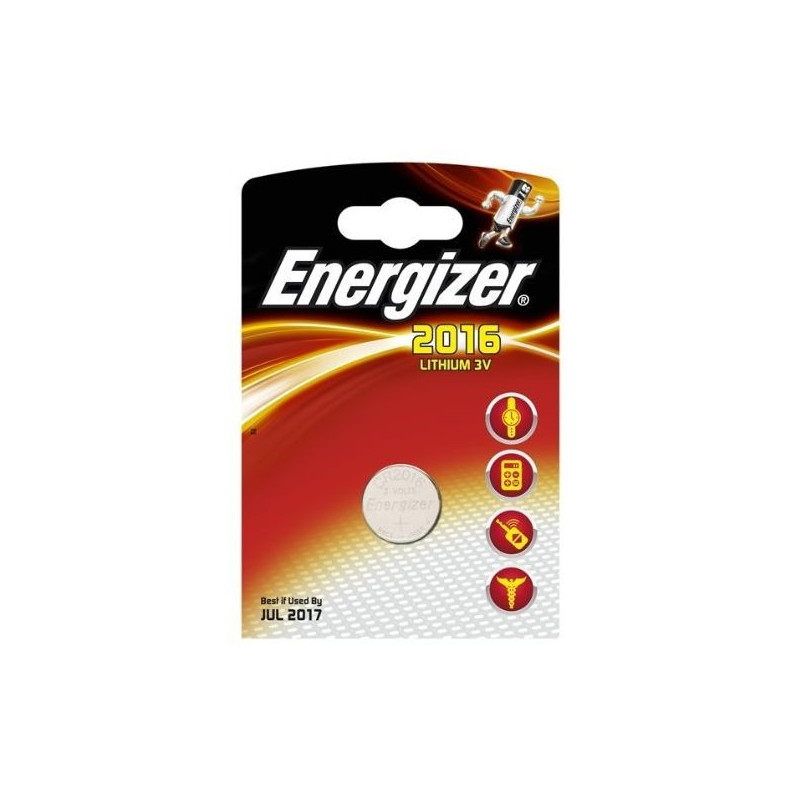 PILE ENERGIZER CR2016