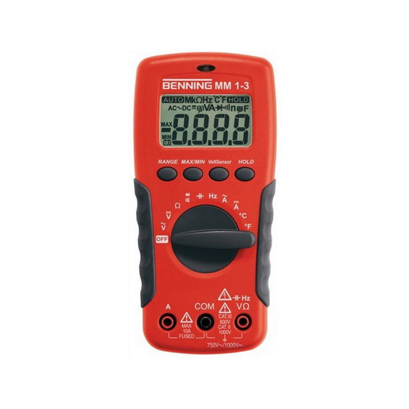 MULTIMETER 0,1 MV-1000V DC / 0,1MV-750V AC MM 1-3 BENNING