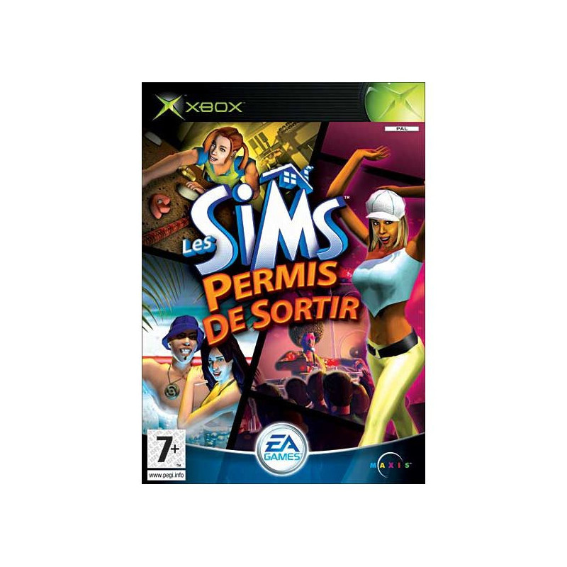 LES SIMS PERMIS DE SORTIR XBOX