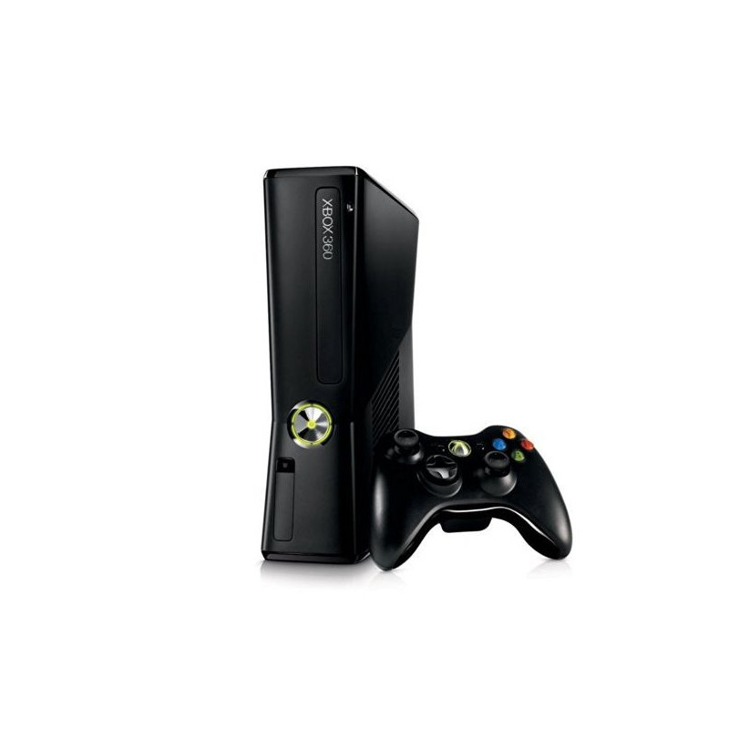 CONSOLE XBOX 360 SLIM (MATE) 250GB SLIM + MANETTE