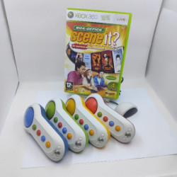 SCENE IT + 4 BUZZERS SANS FIL - XBOX 360