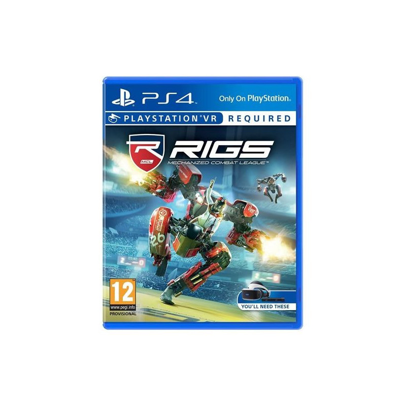 VR RIGS MECHANIZED COMBAT LEAGUE PS-4 VR WIRD BENOTIGT PEGI - SONY 0711719860853 - SO.