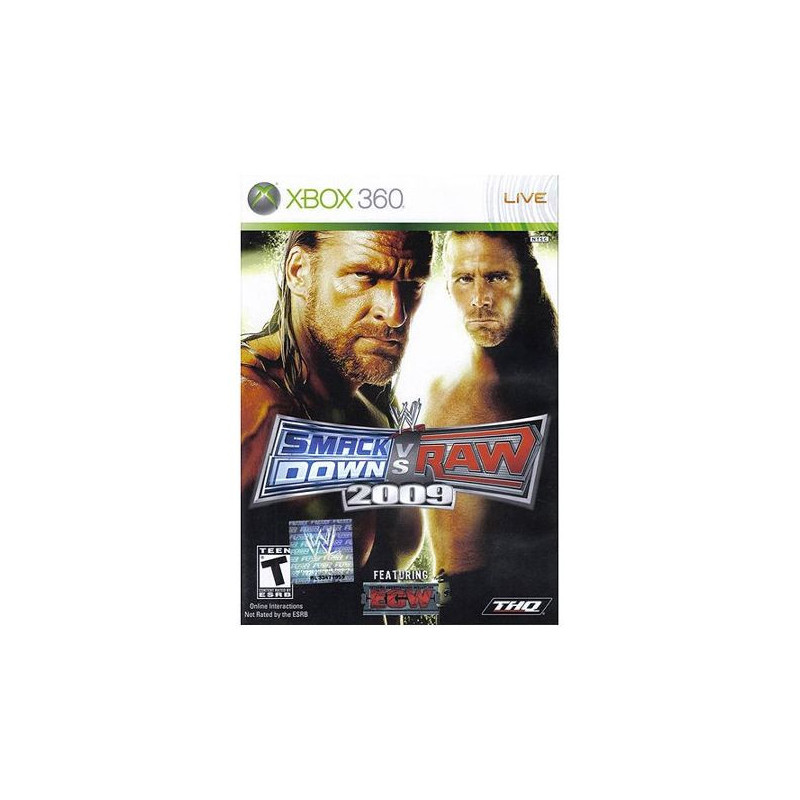 WWE SMACKDOWN VS RAW 2009 - XBOX 360