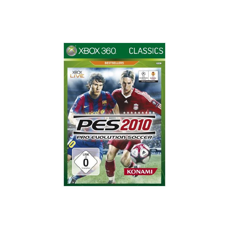 PRO EVOLUTION SOCCER 2010 XBOX 360