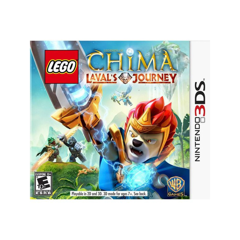 LEGO LEGENDS OF CHIMA: LAVAL S JOURNEY, WARNER BROS, NINTENDO 3DS, 883929319626