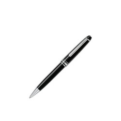 MONTBLANC MEISTERSTUCK PLATINUM BALLPOINT PEN BLACK