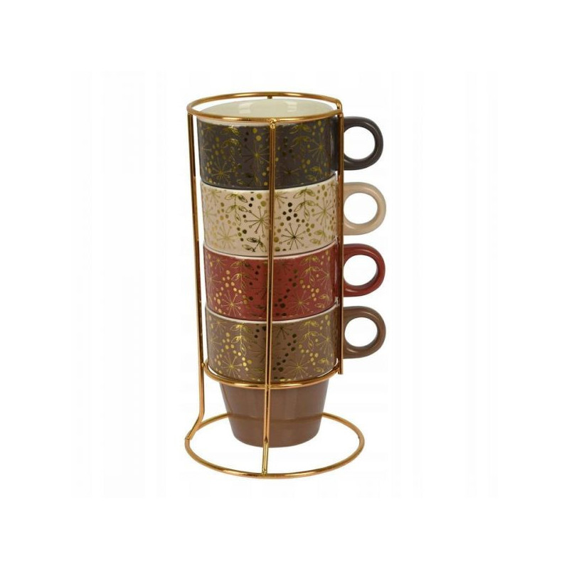 SET DE 4 X 280 ML TASSES EXCELLENT HOUSEWARE