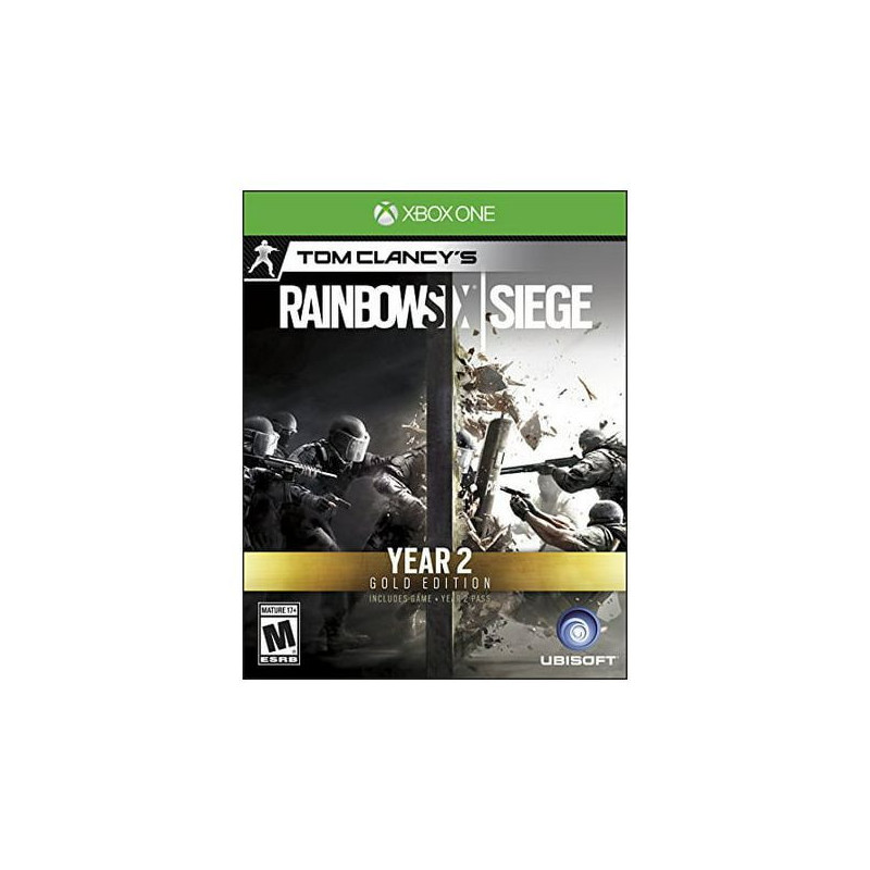 TOM CLANCY S RAINBOW SIX SIEGE YEAR 2 GOLD EDITION (INCLUDES EXTRA CONTENT + YEAR 2 PASS SUBSCRIPTION) - XBOX ONE