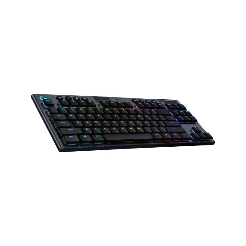 CLAVIER  GAMING MECANIQUE RGB SANS PAVE NUM LOGITECH G915 TKL