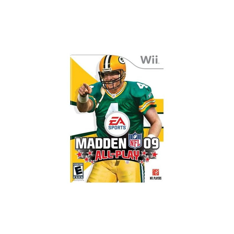 RESTORED MADDEN NFL 09 ALL-PLAY FOR WII AND WII U FOOTBALL REFURBISHED