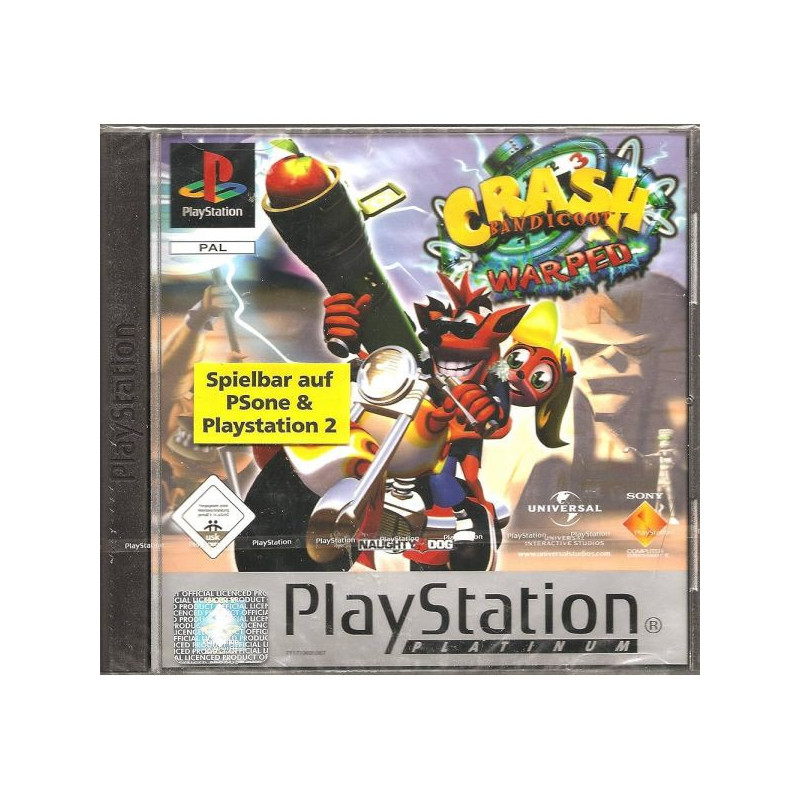 CRASH BANDICOOT 3 WARPED - PS1