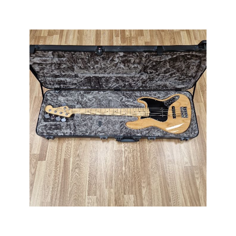 FENDER AMERICAN PRO II JAZZ BASS MN NATURAL + COFFRE FENDER