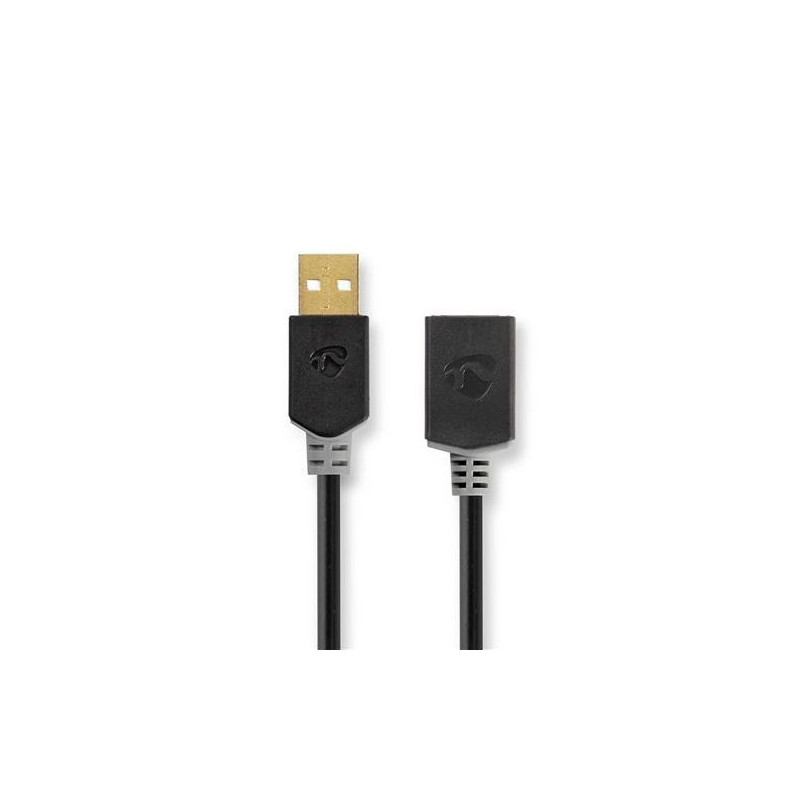 NEDIS - RALLONGE USB- USB M VERS USB F - USB 2.0 - 2 M