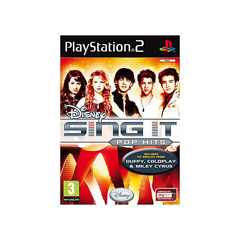 DISNEY SING IT POP HITS - PS2