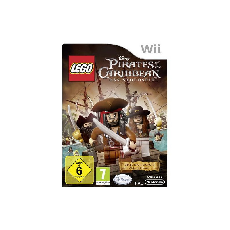 LEGO PIRATES OF THE CARIBBEAN WII