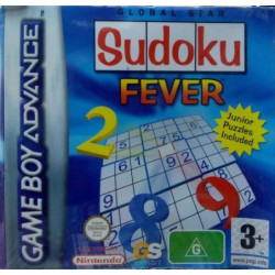 SUDOKU FEVER   NINTENDO GAME BOY ADVANCE   GBA