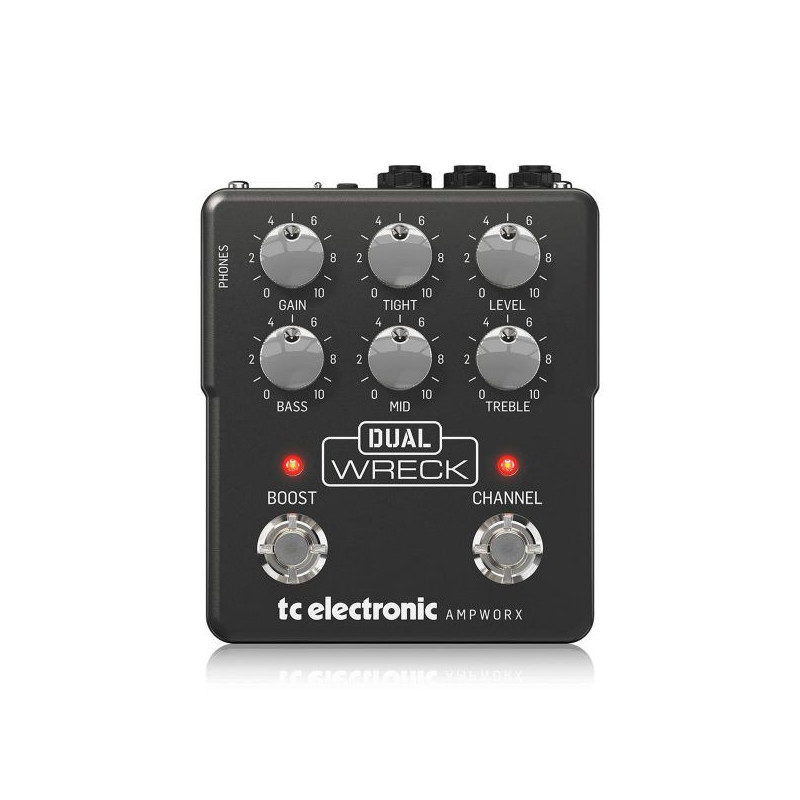 TC ELECTRONIC AMPWORX DUAL WRECK PREAMP PEDAL