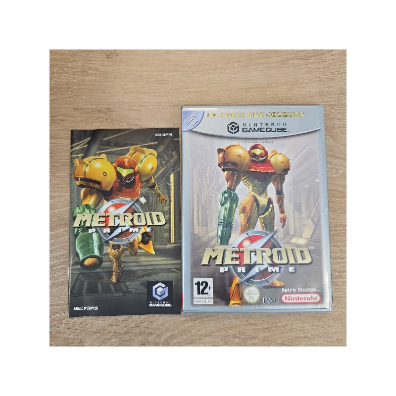 JEU GC METROID PRIME + NOTICE