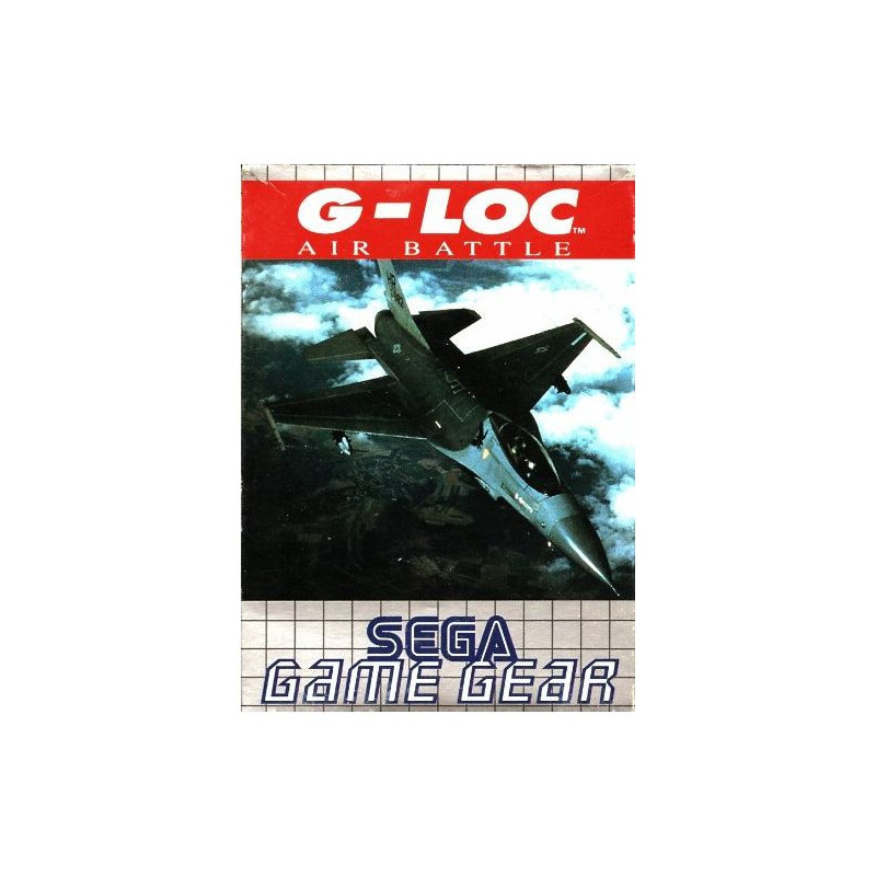 G LOC AIR BATTLE GAME GEAR SANS BOITE