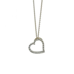 COLLIER OR 18K 4.52 GR + DIAMANTS