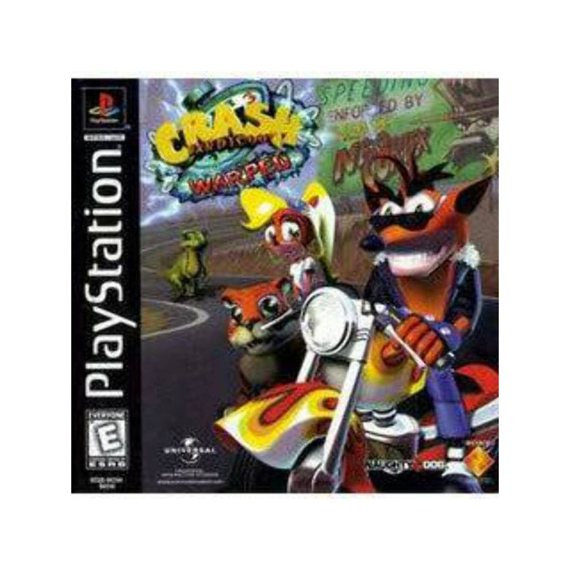 SONY CRASH BANDICOOT 3 WARPED US - PS1