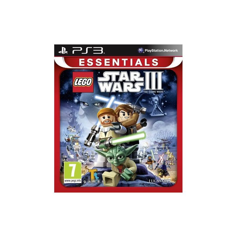 LEGO STAR WARS III CLONE WARS (PS3)  PLAYSTATION 3  - GAME