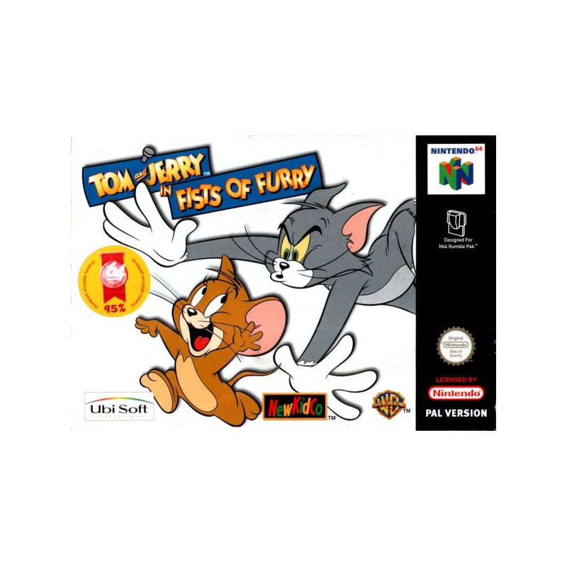 TOM AND JERRY IN FISTS OF FURRY - N64