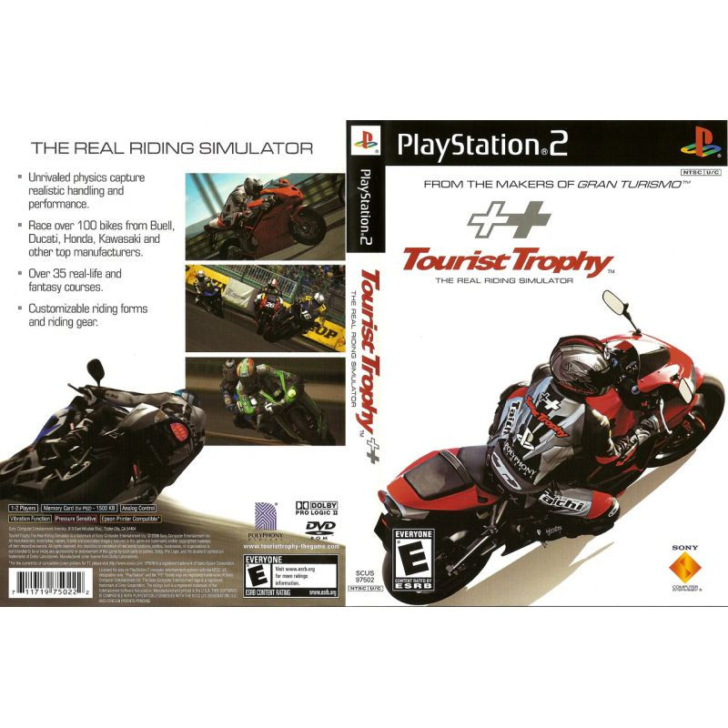 TOURIST TROPHY - THE REAL RIDING SIMULATOR - PS2