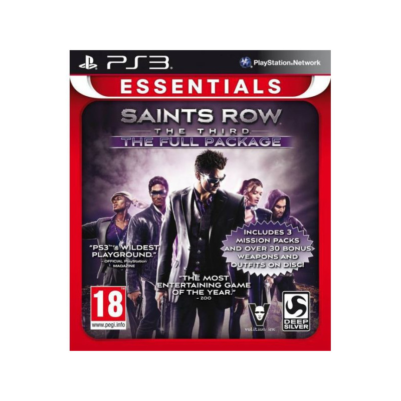 SAINTS ROW THE THIRD THE FULL PACKAGE  ESSENTIALS