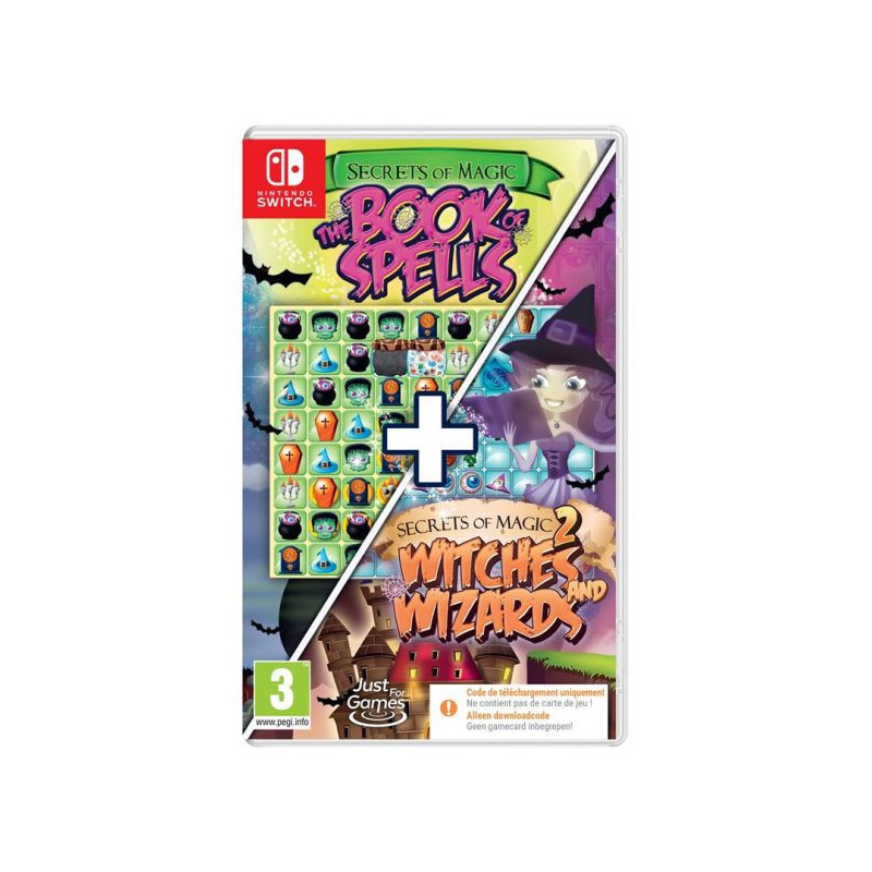 SECRETS OF MAGIC 1 + 2 CODE DE TELECHARGEMENT NINTENDO SWITCH