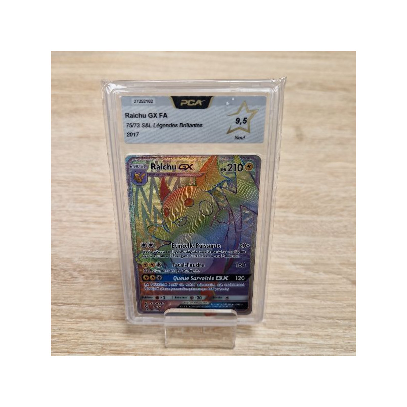 RAICHU GX FA 75 VF PCA 9.5