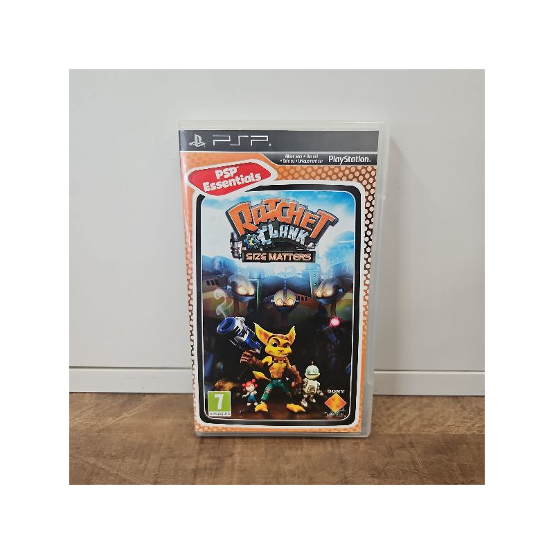 RATCHET ET CLANK SIZE MATTERS PSP