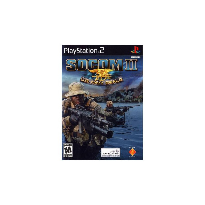 SOCOM II US NAVY SEALS - PS2