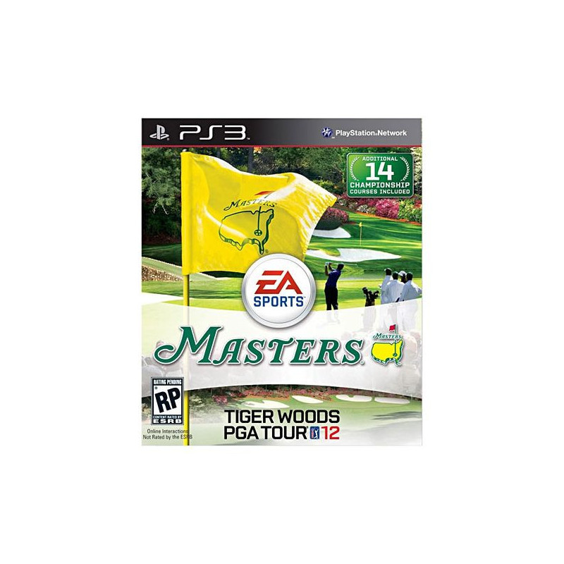 THE MASTERS TIGER WOODS PGA TOUR 12 - PS3