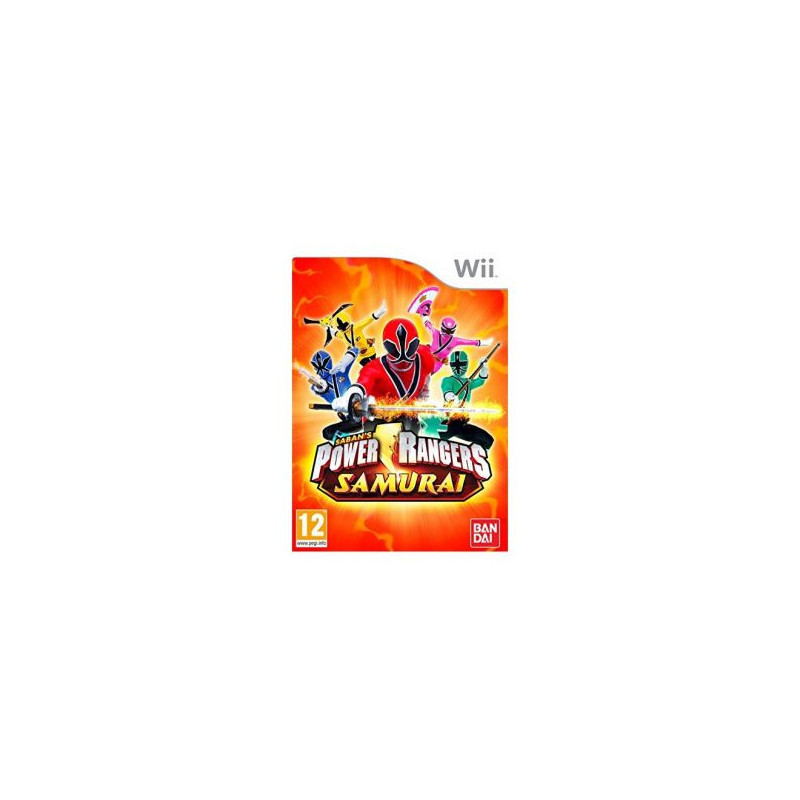 POWER RANGERS SAMURAI NINTENDO WII