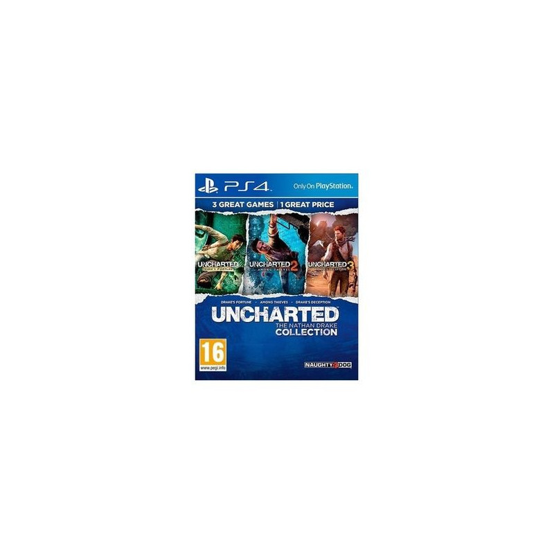 UNCHARTED THE NATHAN DRAKE COLLECTION - PS4