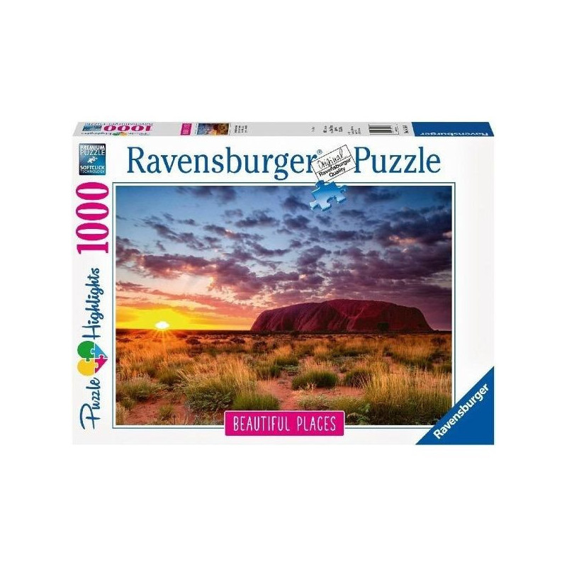 AYERS ROCK IN AUSTRALIA PUZZLE