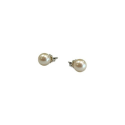 BOUCLE D OREILLE TIFFANY & CO PERLE ARGT 2.19GRS