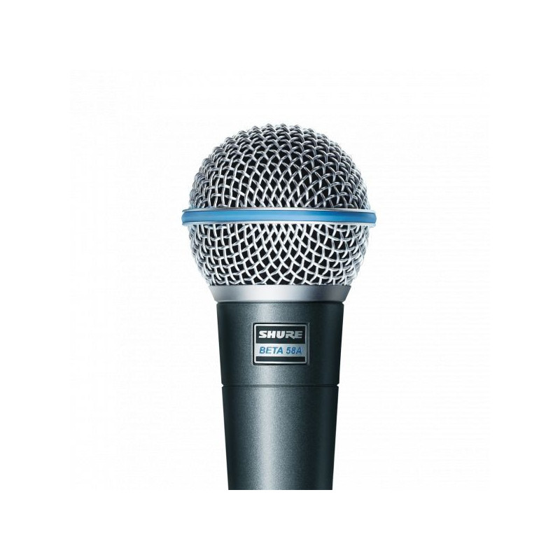 SHURE BETA 58A SUPERCARDIOID DYNAMIC VOCAL MICROPHONE