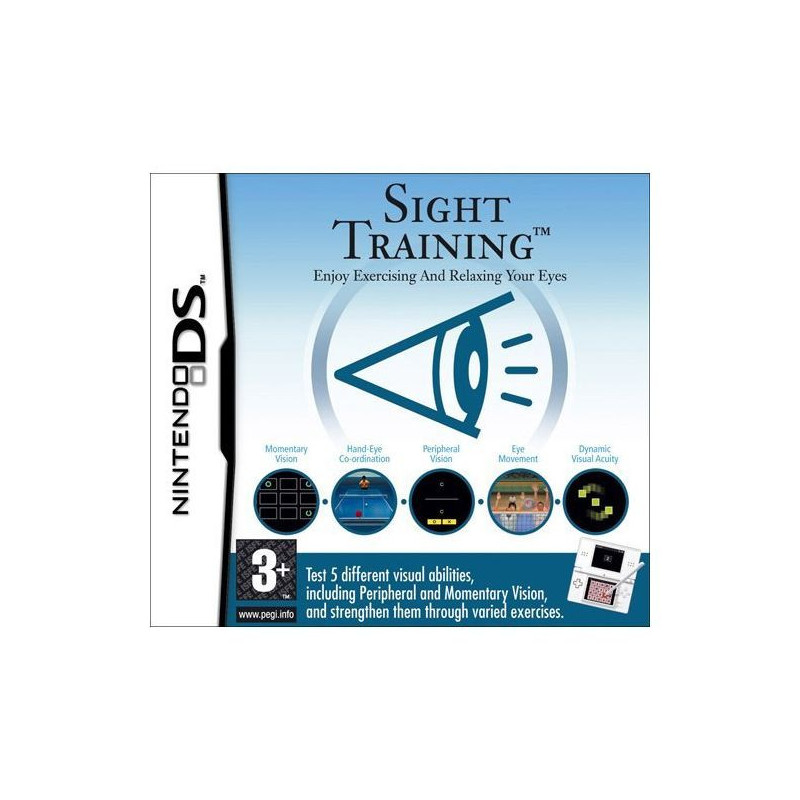 SIGHT TRAINING NINTENDO DS LITE DSI GAME UK