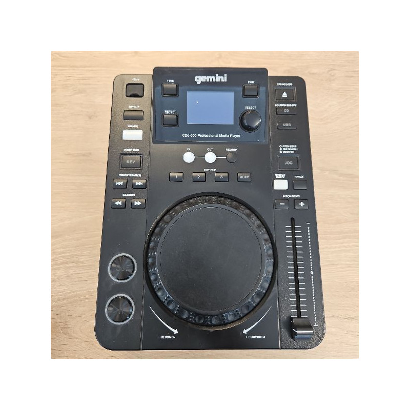 GEMINI CDJ 300 PROFESSIONAL MEDIA PLAYER