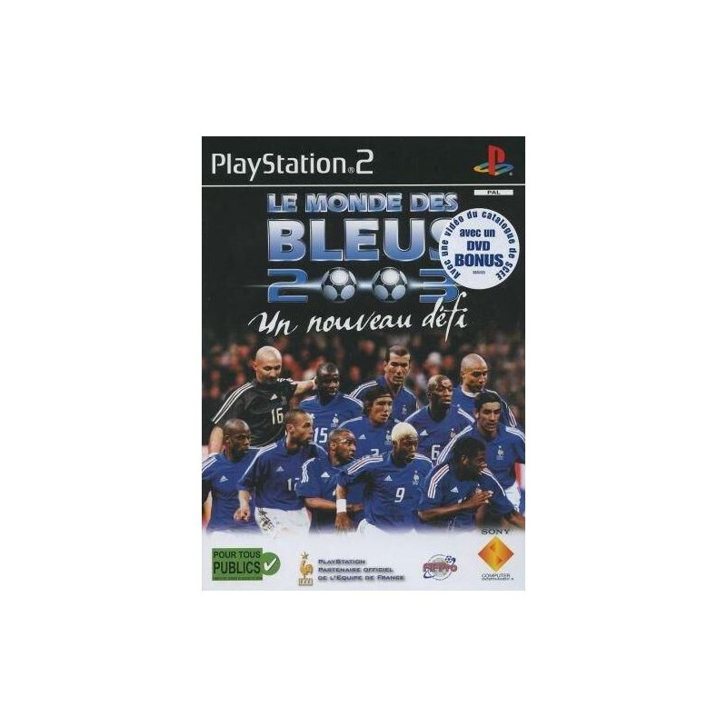 LE MONDE DES BLEUS 2003 - UN NOUVEAU DEFI PS2