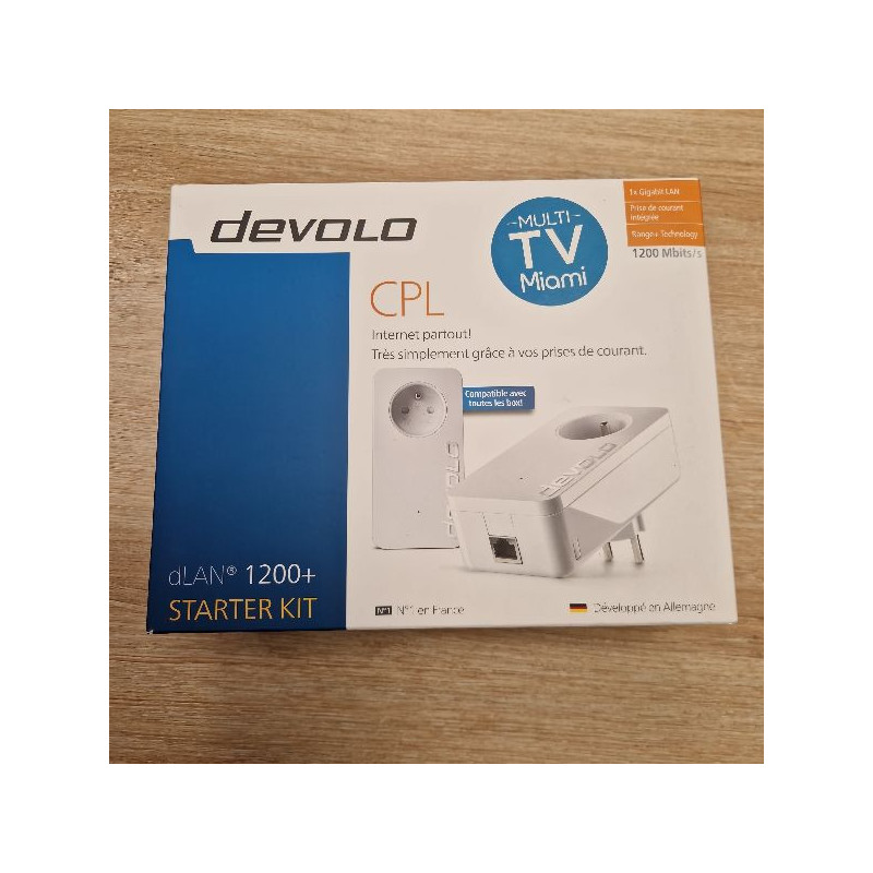 STARTER KIT 2 X DEVOLO DLAN CPL 1200 MBITS/S